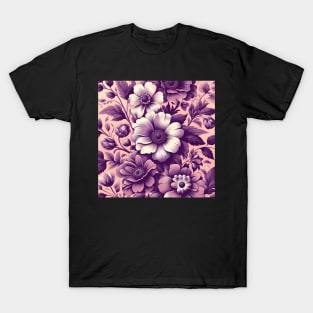 Purple Flowers T-Shirt